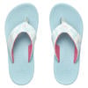 Reef kids Santa Ana slippers blauw/wit