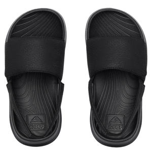slippers met hielbandje zwart