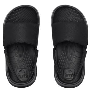 slippers met hielbandje zwart