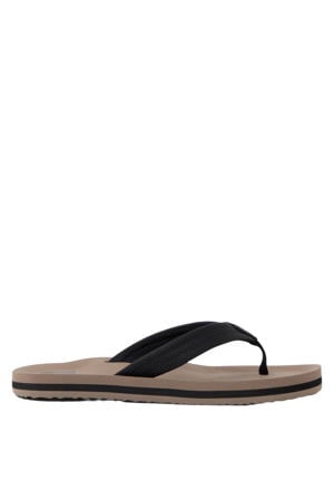 Kids Ahi slippers zwart/bruin