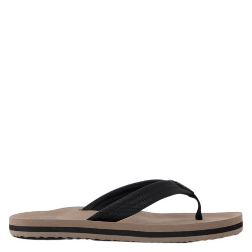 Reef Kids Ahi slippers zwart/bruin Meisjes Rubber Panterprint - maat 36 afbeelding