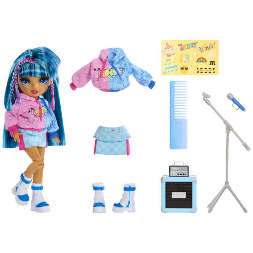MGA Rainbow High NEW Jr High Fashion Dolls Skyler Modepop afbeelding