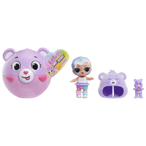 L.O.L. Surprise! Loves Care Bears Tots Ass. Disp. Modepop afbeelding