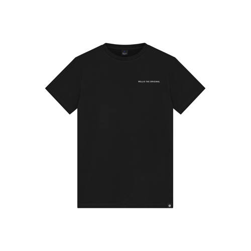 Rellix T-shirt met backprint zwart Jongens Stretchkatoen Ronde hals Backprint - maat 188 afbeelding