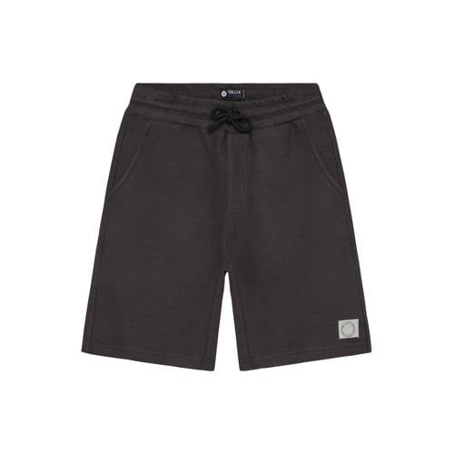 Rellix straight regular waist sweatshort grijs met textuur Korte broek Jongens Katoen - maat 176 afbeelding