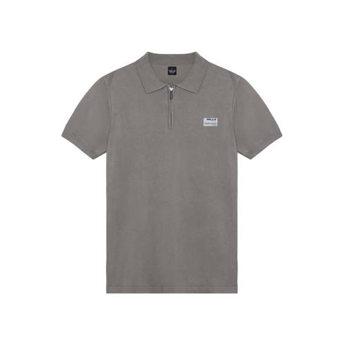 Rellix polo zand fijn gebreid Beige Jongens Viscose Polokraag Effen - maat 176 afbeelding