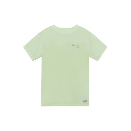 Rellix T-shirt met backprint lichtgroen Jongens Katoen Ronde hals Backprint - maat 152 afbeelding