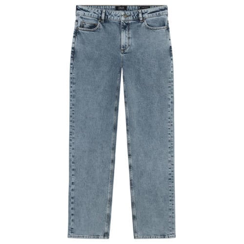 Rellix loose fit jeans baggy jeans light blue denim Blauw Effen - maat 158 afbeelding
