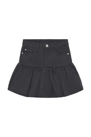 denim spijkerrok antraciet