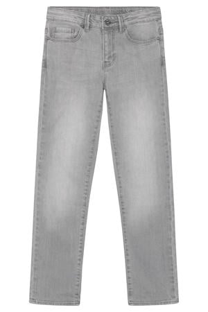 straight leg jeans grey denim