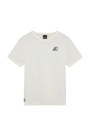 T-shirt met backprint wit