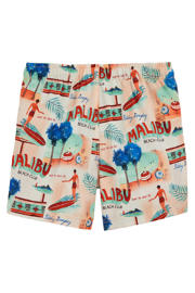 thumbnail: WE Fashion zwemshort ecru/multi