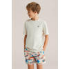 WE Fashion zwemshort ecru/multi