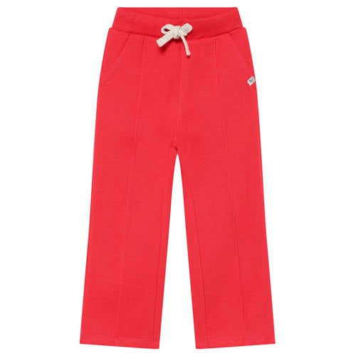 Noppies kids wide leg casual broek rood Meisjes Katoen Effen - maat 134 afbeelding