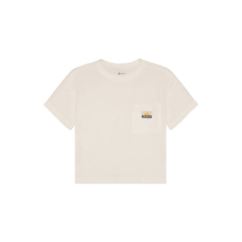 Noppies kids T-shirt ecru Jongens Katoen Ronde hals Printopdruk - maat 98 afbeelding