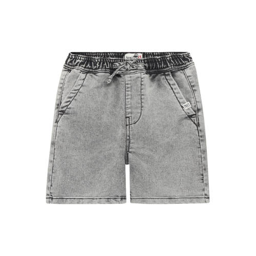 Noppies kids denim relaxed short grey denim Korte broek Grijs Effen