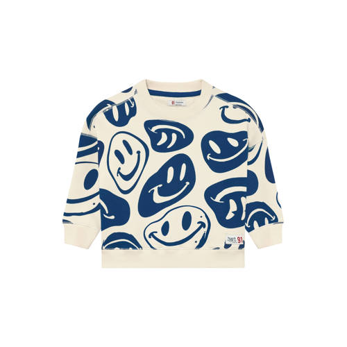Noppies kids sweater blauw Jongens Katoen Ronde hals All over print - maat 104 afbeelding