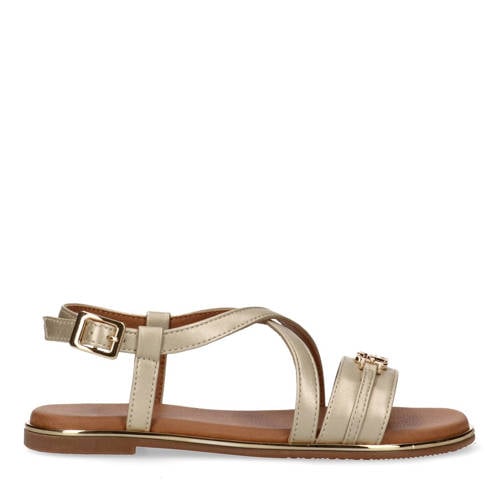 Tommy Hilfiger sandalen goud/platinum Meisjes Imitatieleer - maat 39 afbeelding