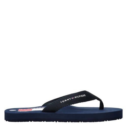 Tommy Hilfiger slippers donkerblauw Jongens Rubber - maat 26 afbeelding