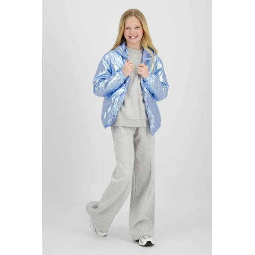 Raizzed zomerjas lichtblauw Meisjes Polyester Capuchon Effen - maat 128 afbeelding