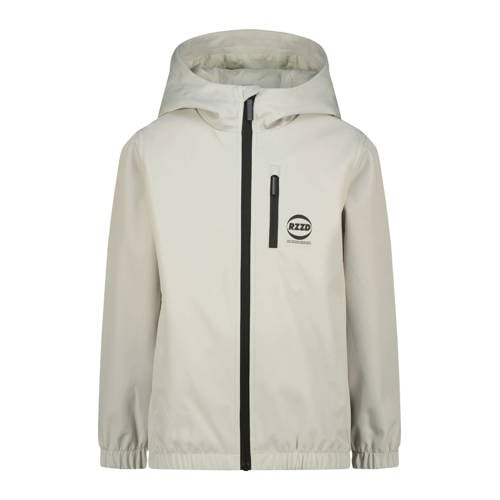 Raizzed zomer crème Jas Ecru Jongens Nylon Capuchon Effen - maat 140 afbeelding