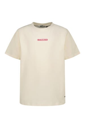 T-shirt met backprint beige