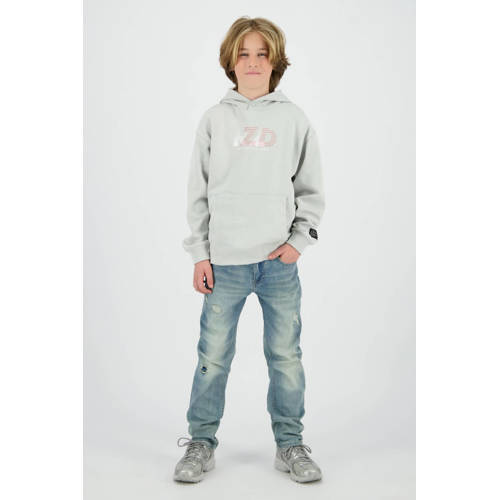 Raizzed hoodie lichtgrijs Sweater Logo