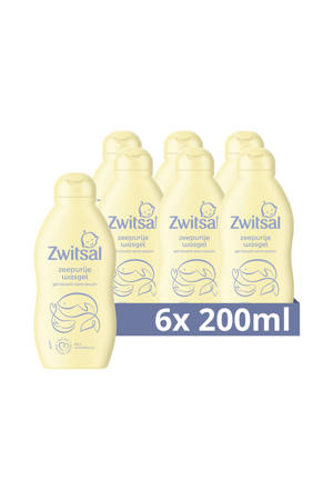 zeepvrije wasgel - 6 x 200 ml