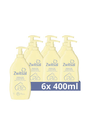 zeepvrije wascrème - 6 x 400 ml