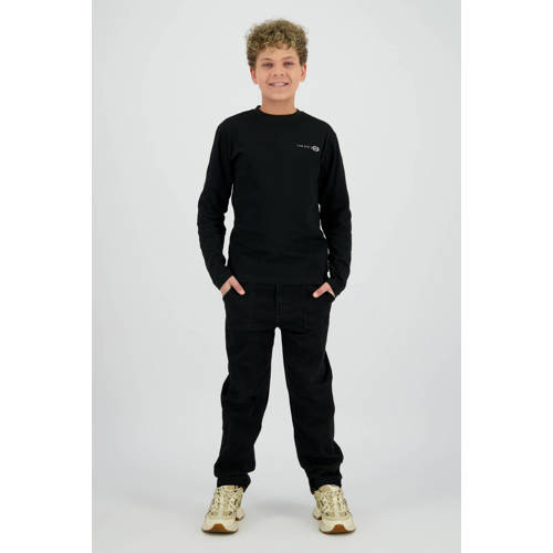 Raizzed longsleeve met backprint zwart Jongens Katoen Ronde hals Backprint - maat 128 afbeelding