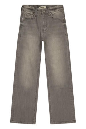 wide leg jeans grey denim