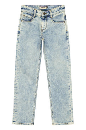 regular waist regular fit jeans light blue denim