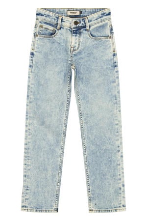 regular waist regular fit jeans light blue denim