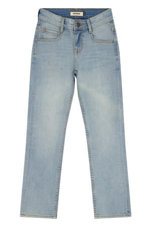 regular waist regular fit jeans light blue denim