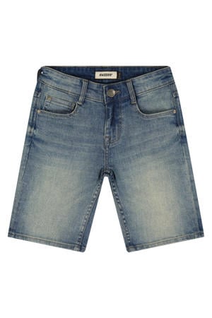 denim short medium blue denim