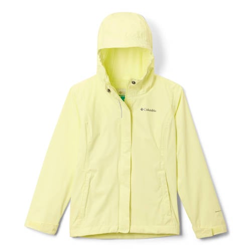 Columbia jas Arcadia geel Outdoor jas Jongens/Meisjes Nylon Capuchon Effen - maat 128 afbeelding