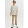 JACK & JONES JUNIOR gestreepte T-shirt ecru