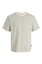 thumbnail: JACK & JONES JUNIOR gestreepte T-shirt ecru