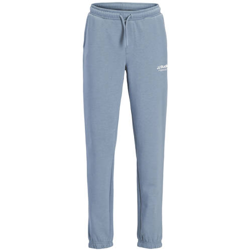 JACK & JONES JUNIOR relaxed joggingbroek lichtblauw Jongens Sweat Printopdruk - maat 128 afbeelding