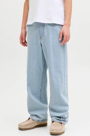 loose fit jeans baggy jeans light blue denim