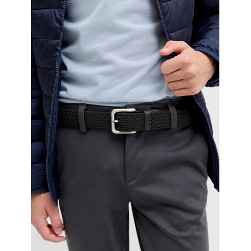 JACK & JONES JUNIOR riem zwart Jongens Polyester - maat 80 afbeelding