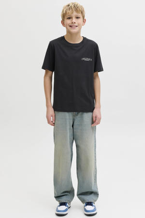 T-shirt met backprint zwart