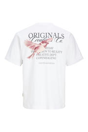 thumbnail: JACK & JONES JUNIOR T-shirt met backprint wit