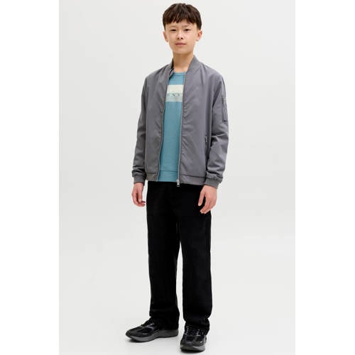 JACK & JONES JUNIOR sweater blauw Logo - maat 140 | Sweater van JACK & JONES afbeelding