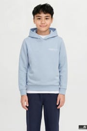 thumbnail: JJ REBEL JUNIOR hoodie lichtblauw