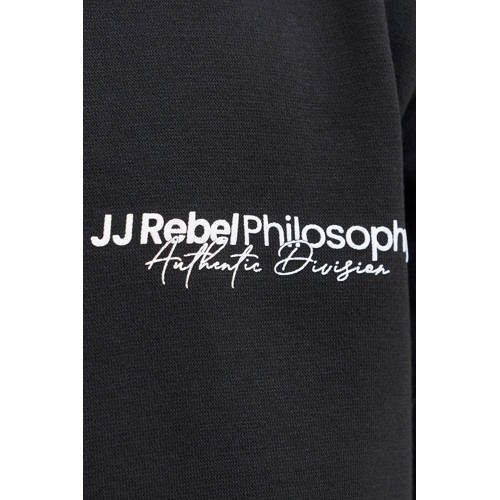 JJ REBEL JUNIOR hoodie zwart Sweater Tekst - maat 152 afbeelding