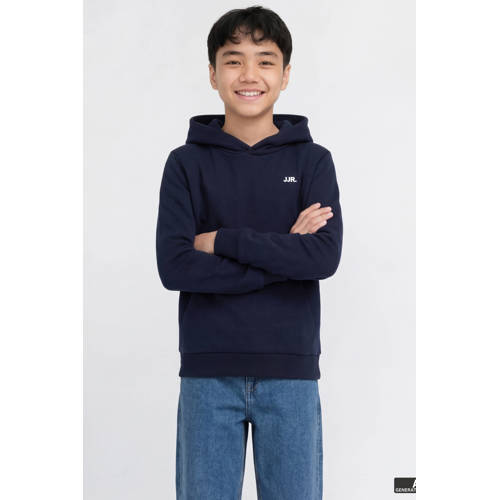 JJ REBEL JUNIOR hoodie donkerblauw Sweater Effen