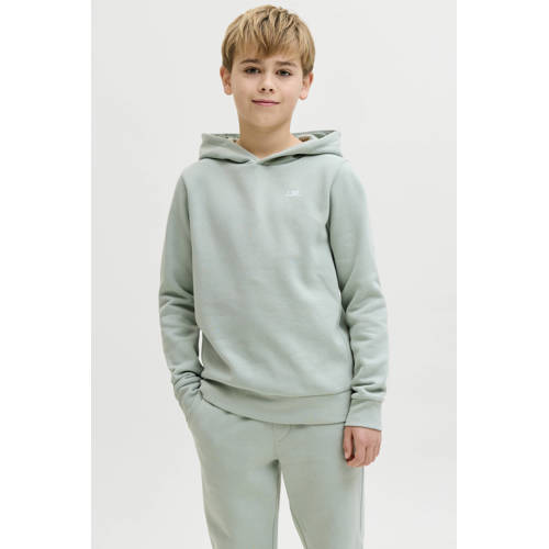 JJ REBEL JUNIOR hoodie grijsgroen Sweater Effen - maat 140 afbeelding