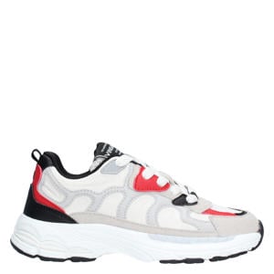 sneaker beige/rood