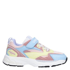 sneakers roze/geel/blauw
